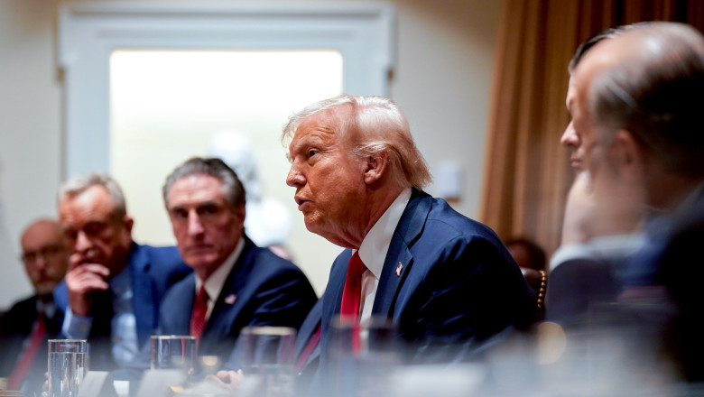 Trump Chairs a Meeting of his Cabinet, Washington, District of Columbia, USA - 26 Feb 2025