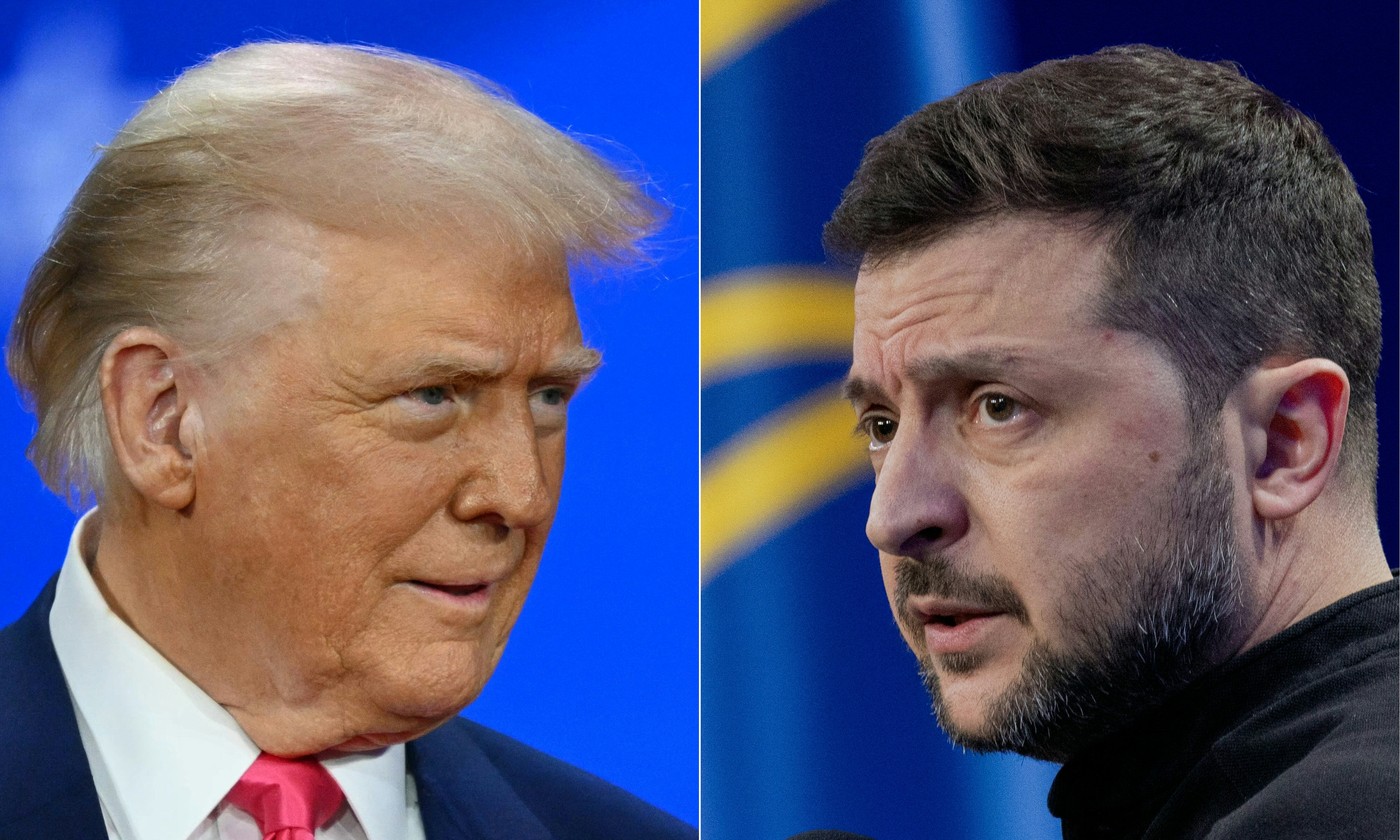 Trump a vorbit la telefon cu Zelenski, de la bordul Air Force One. Președintele SUA i-a sunat apoi pe liderii țărilor europene din NATO