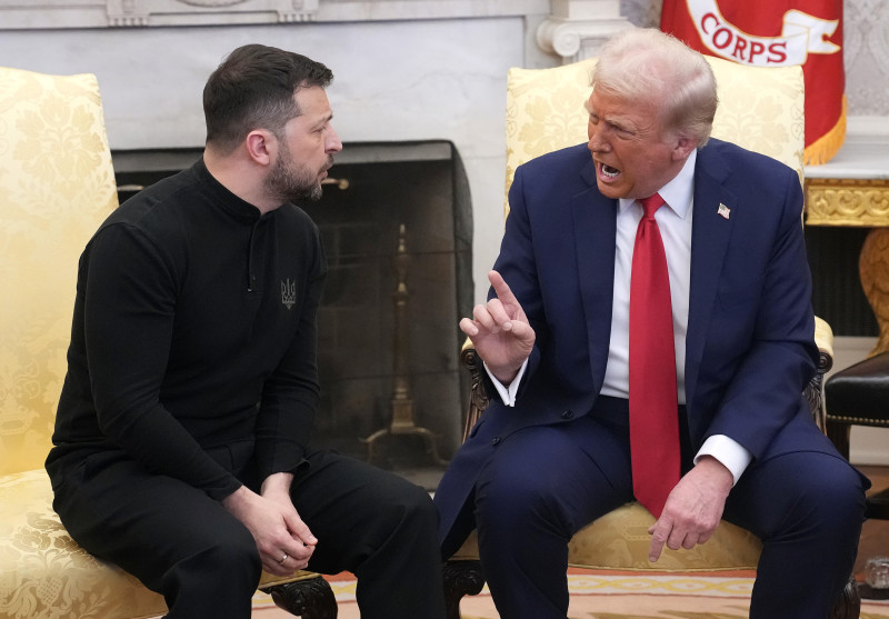 President Trump Hosts Ukrainian President Zelensky At The White House