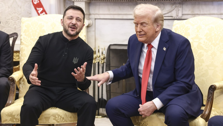 Volodimir Zelenski și Donald Trump