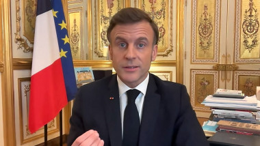 Președintele Franței, Emmanuel Macron.