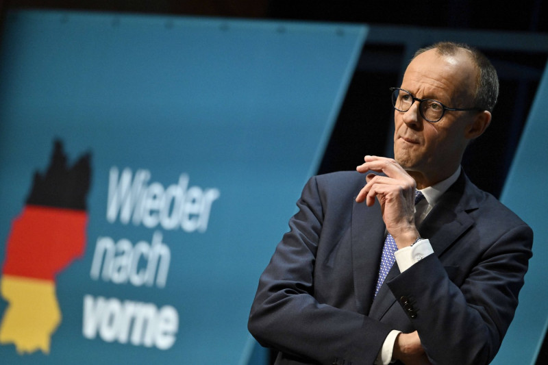 Kanzlerkandidat der CDU Friedrich Merz