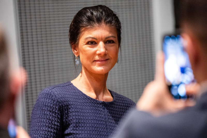 Bundestagswahl 2025: Wahlkampfveranstaltung Bündnis Sahra Wagenknecht