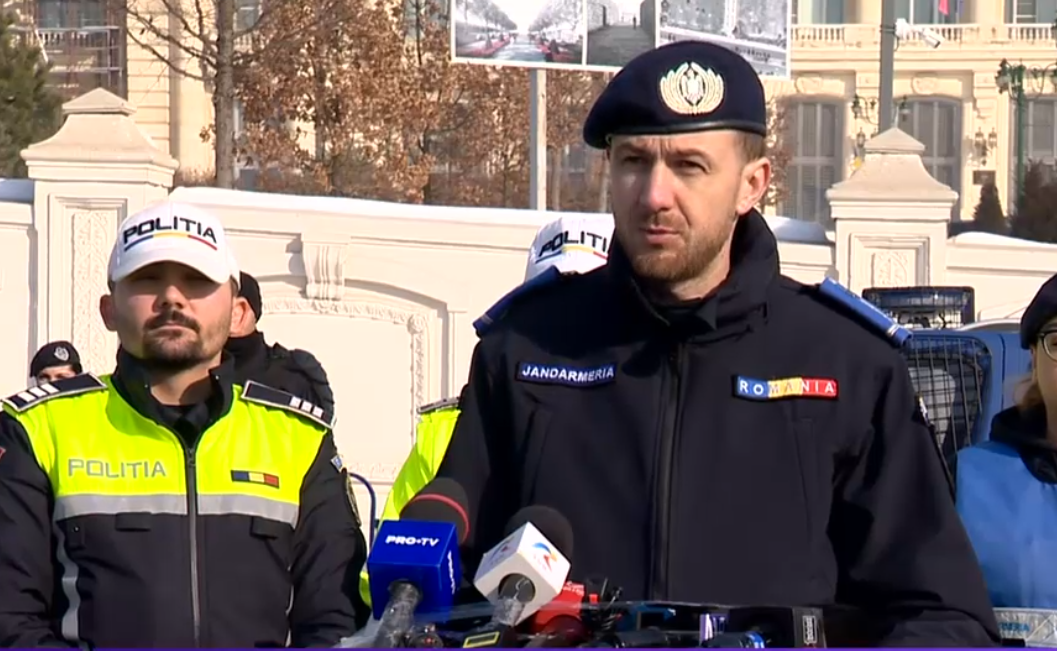 Proteste în București. Apelul făcut de Jandarmerie şi Poliţie