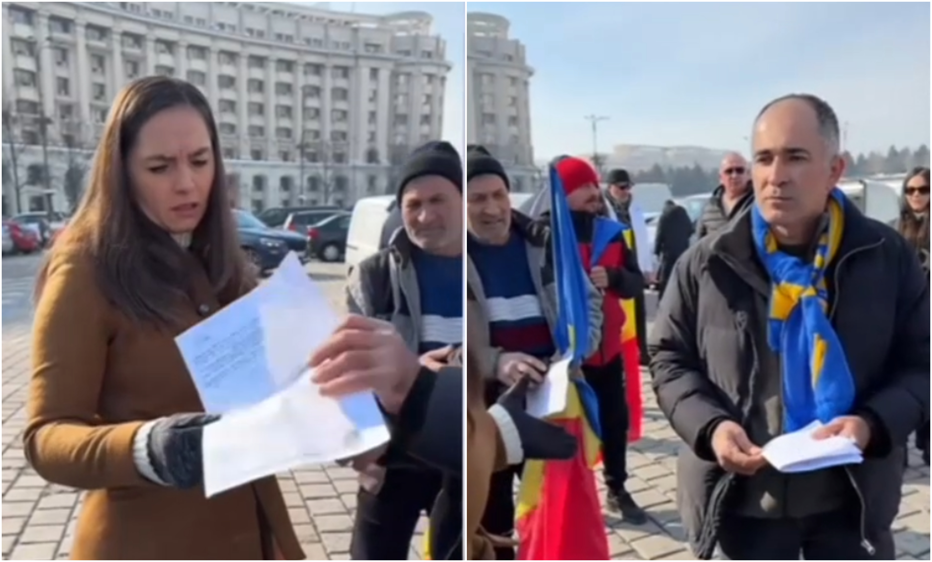 VIDEO: Susținătorii lui Georgescu o iau la rost pe șefa POT: „Dl Georgescu ne-a transmis că nu acceptăm nicio reclamă politică”