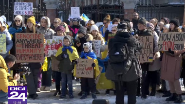 O manifestație solidaritate cu Ucraina are loc duminică la București