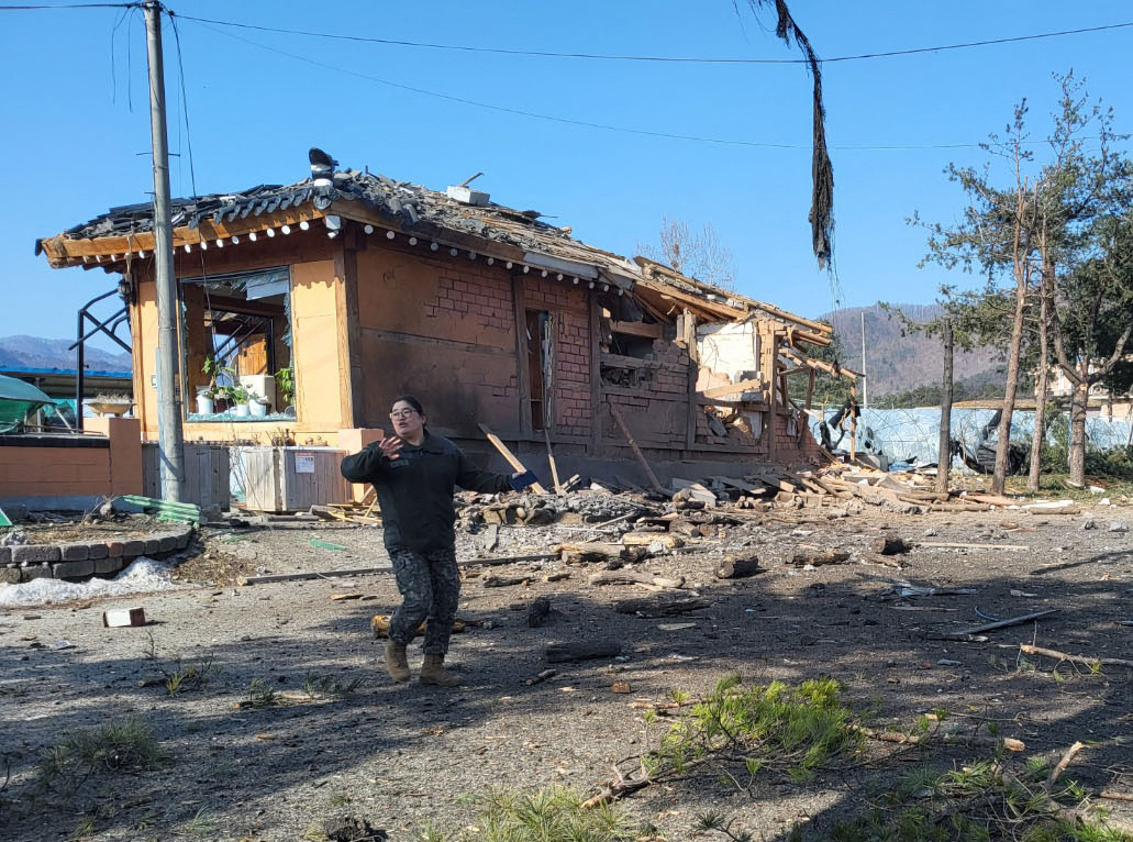 Sat din Coreea de Sud, bombardat din greșeală în timpul unui exercițiu militar. Șapte oameni au fost răniți