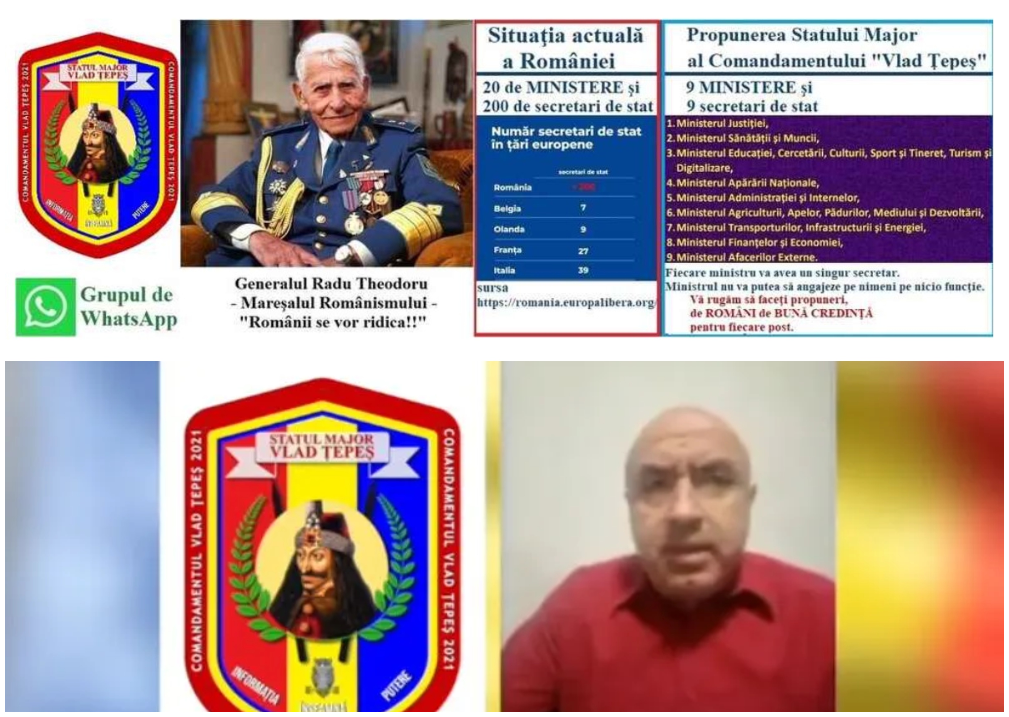 Planul grupării Comandamentul „Vlad Țepeș”, vizată în dosarul de trădare. Cum își propunea să schimbe România