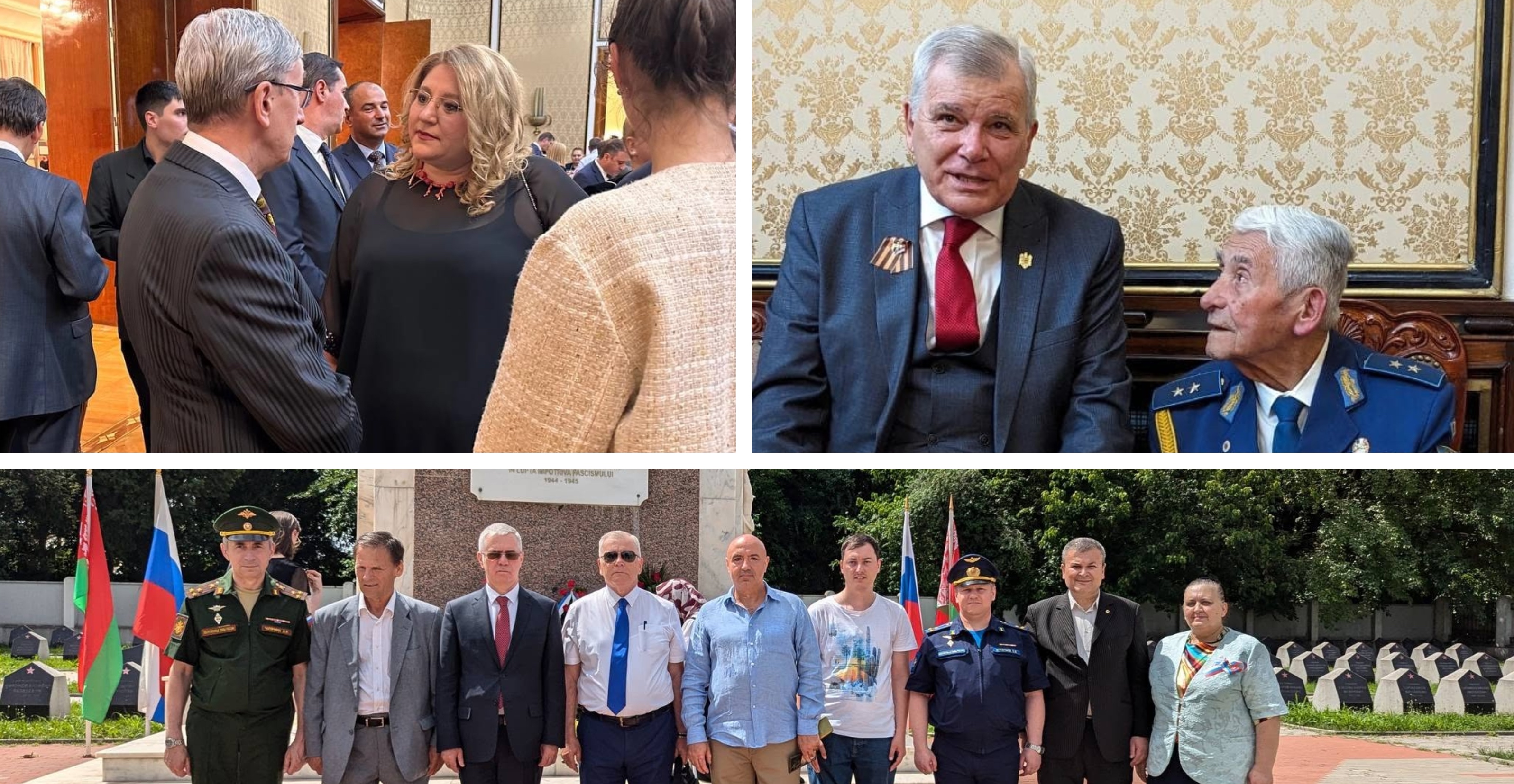 Bărbații reținuți în dosarul de trădare, clienți obișnuiți la ambasada Rusiei. Ei au fost surprinși la recepții alături de Șoșoacă