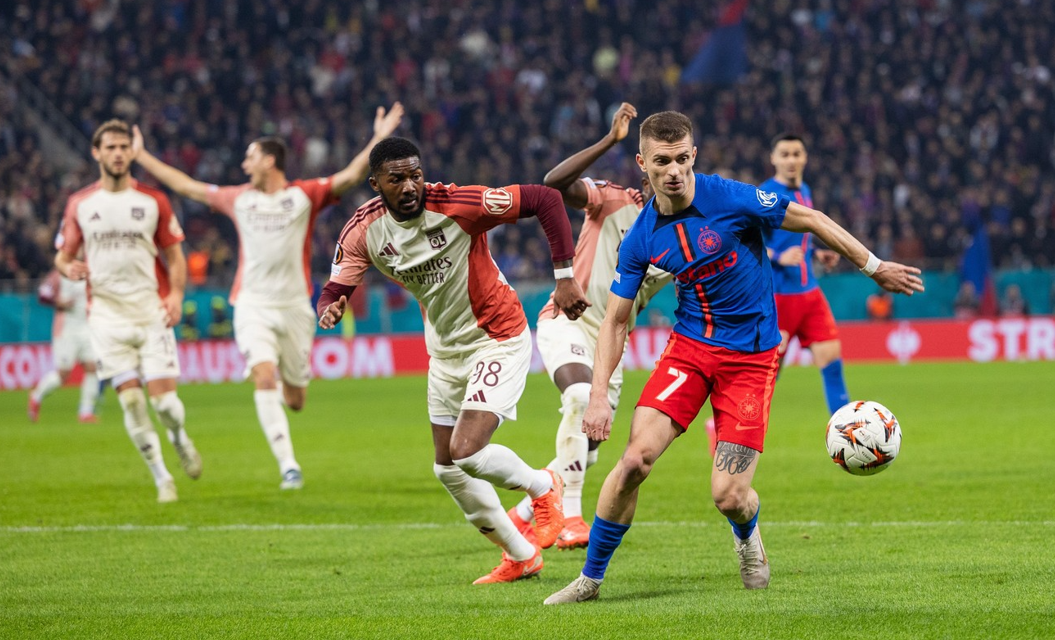 FCSB - Lyon. Când crede Radunovic că s-a pierdut meciul. Băluţă: E păcat, am muncit mult. În retur să ne gândim la o minune