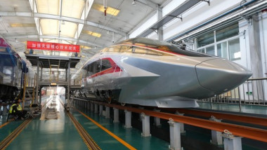 CHINA BEIJING CR450 BULLET TRAIN TEST (CN)