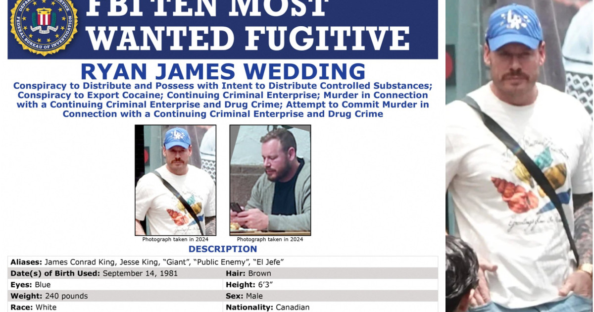 FBI oferă 10 milioane de dolari pentru capturarea fostului snowboarder Ryan Wedding