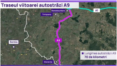 traseu autostrada A9