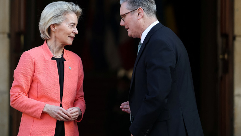 Ursula von der Leyen Keir Starmer