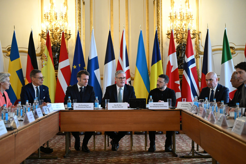 Ilie Bolojan langa Zelenski Foto Profimedia