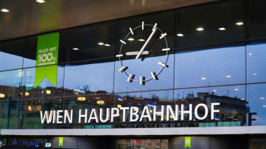 Austria,Vienna,28,November,2024.vienna,Train,Station,Wien,Hauptbahnhof.the,Modern