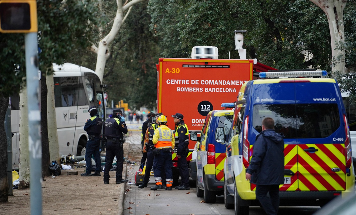 Cel puțin 34 de răniți, între care 4 în stare gravă, într-un accident în care au fost implicate două autocare, la Barcelona