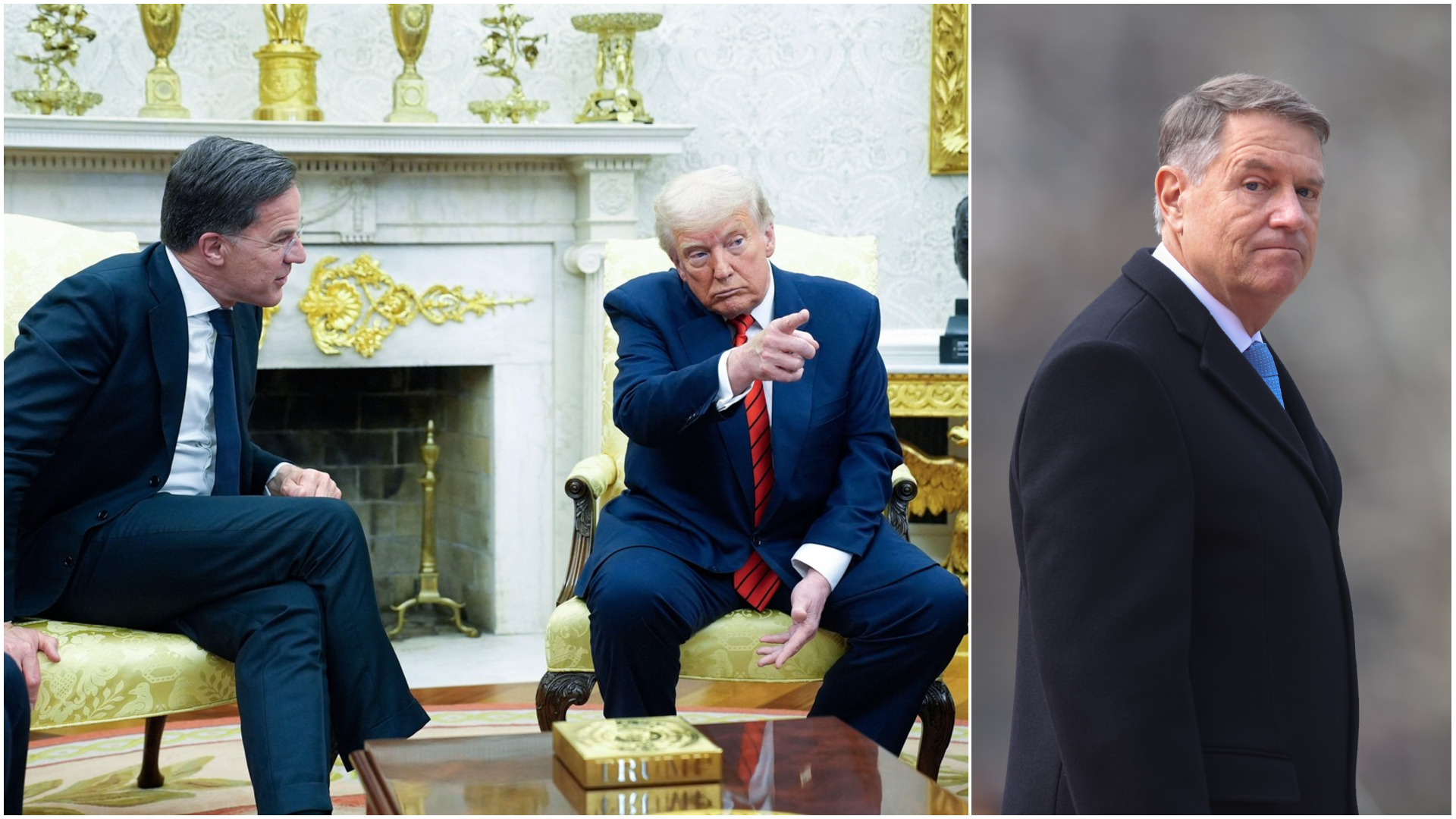 Trump i-a mărturisit lui Mark Rutte că l-a susținut pentru șefia NATO, în defavoarea lui Iohannis: „Nu mi-a plăcut”