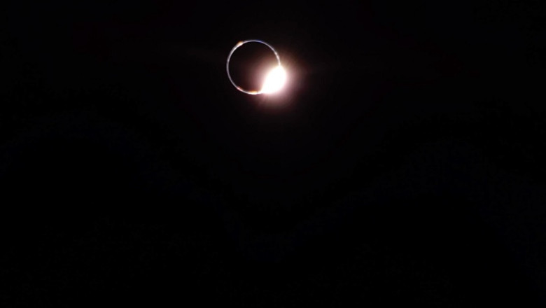 Eclipse captured... from the Moon