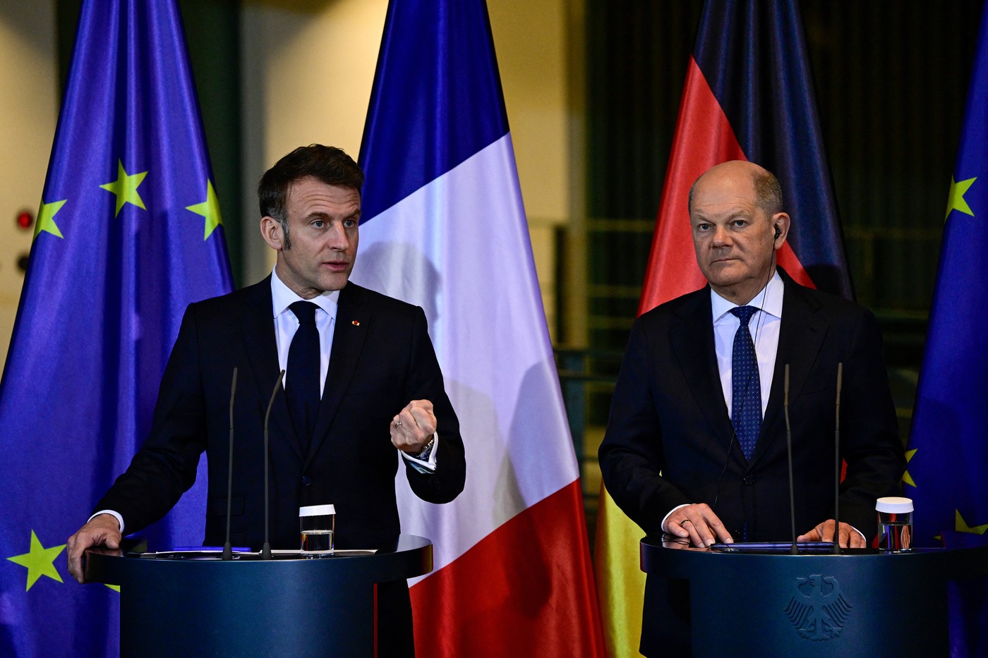Macron și Scholz, reacții după convorbirea Trump-Putin: Nu poate exista un armistiţiu fără Ucraina