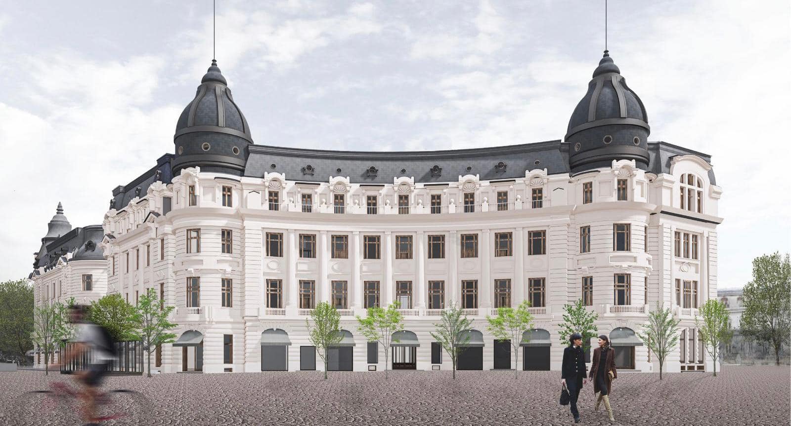 Fostul Palat BCR din centrul Bucureștiului va fi transformat în hotel de 5 stele. Anunțul făcut de Nicușor Dan