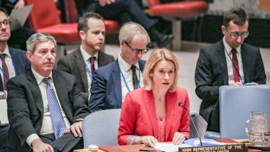 UNHQ- Security Council - Peace and Security- European Union, New York, USA - 11 Mar 2025