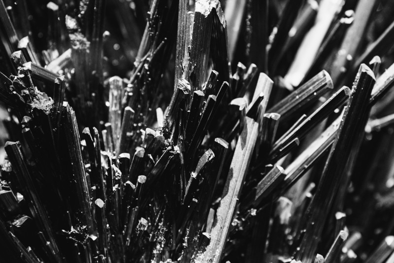 Randomly,Gathered,Graphite,Rods,Close,Up