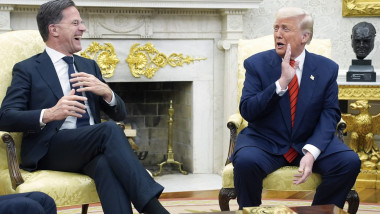 Donald Trump meets with Mark Rutte - Washington