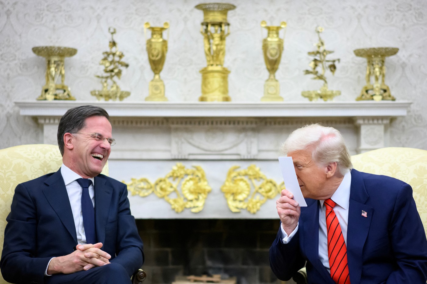 Mark Rutte, primit la Casa Albă: Donald Trump l-a lăudat. „NATO se implică prin acest om”