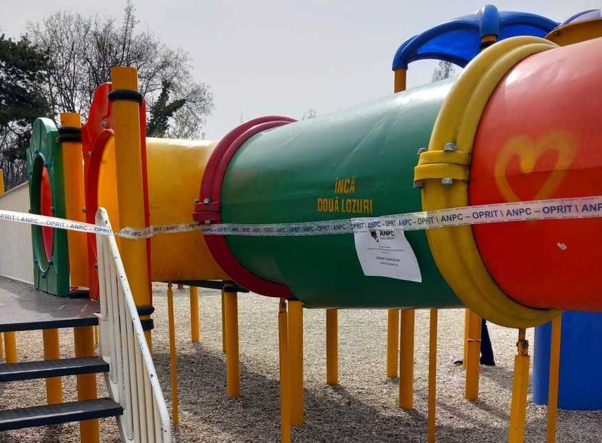 Locurile de joacă din Herăstrău, închise de Protecția Consumatorului. Ce amendă a primit Administrația Parcurilor din București