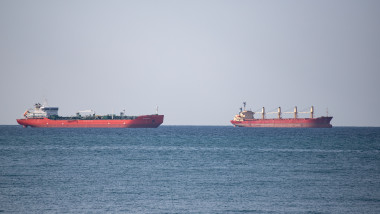 Odessa,,Ukraine,-19.09.2022:,Cargo,Ocean,Liner,In,The,Black,Sea,