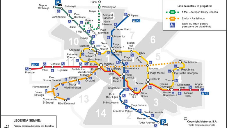 harta metrorex