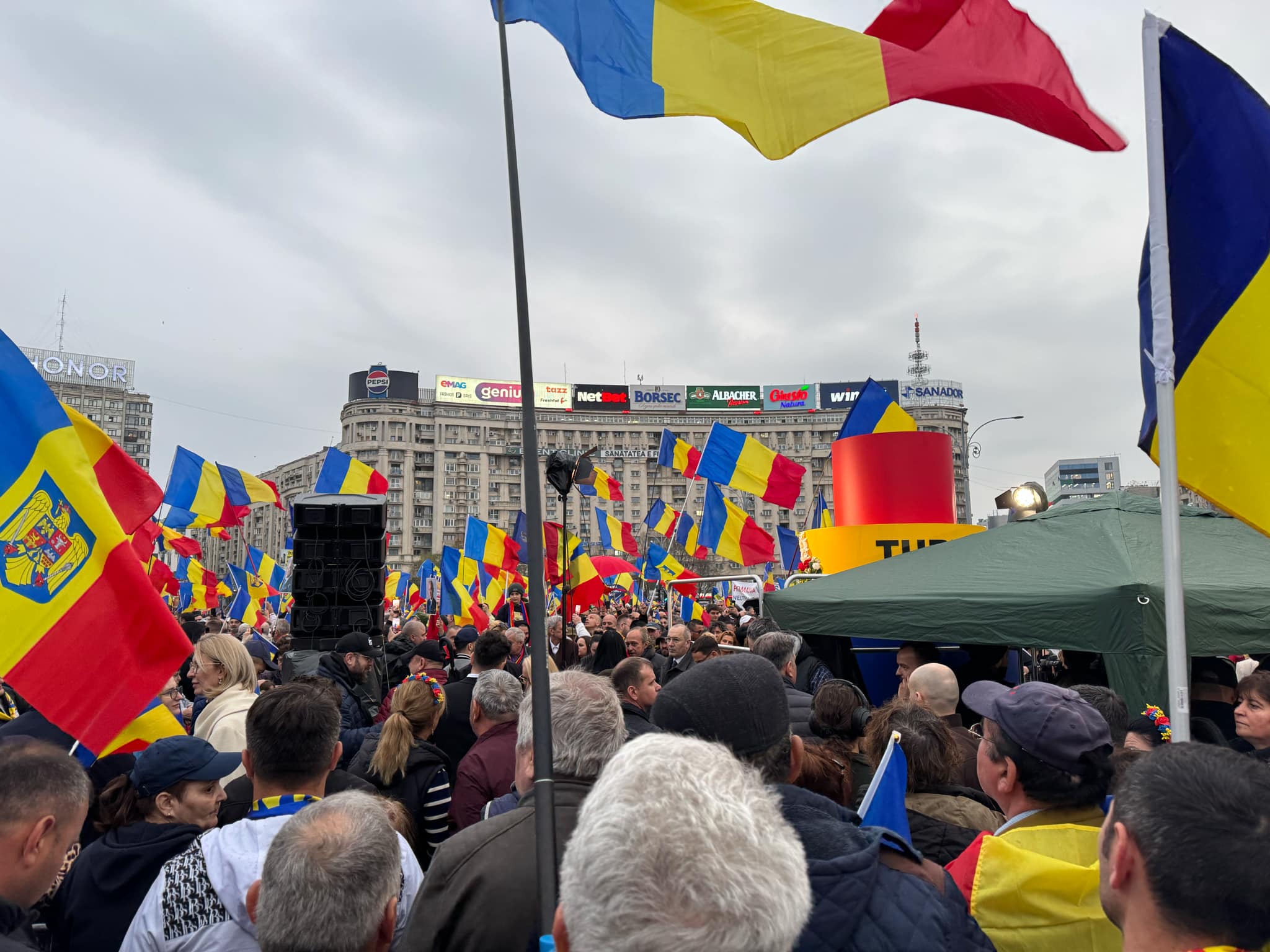 Două proteste simultane de ziua lui Călin Georgescu, în București. „Dacă se duc în altă parte, nu sunt cu inima la el”