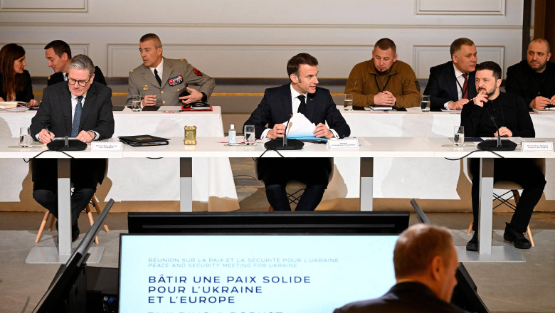 Coalition of The Willing Summit in Support of Ukraine - Paris, France - 27 Mar 2025