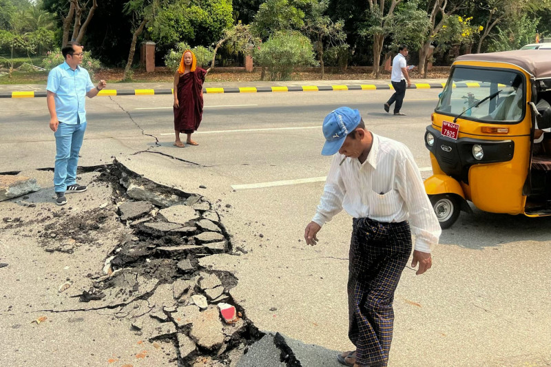 Seism în Myanmar