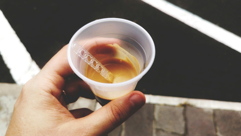 coffee break at work espresso vending machine plastic cup