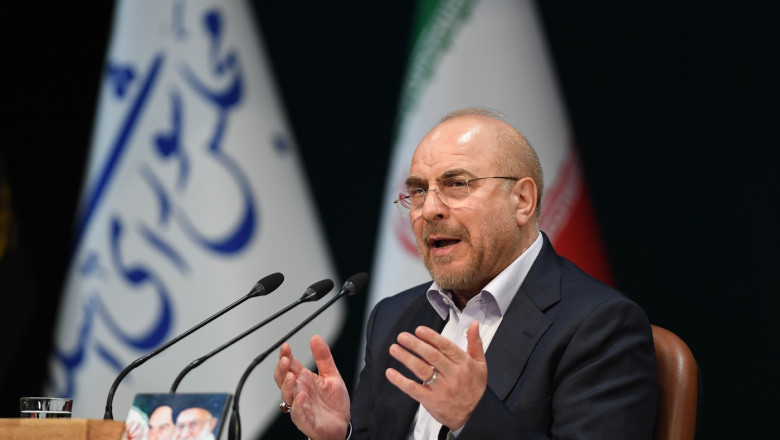 IRAN TEHRAN PARLIAMENT SPEAKER