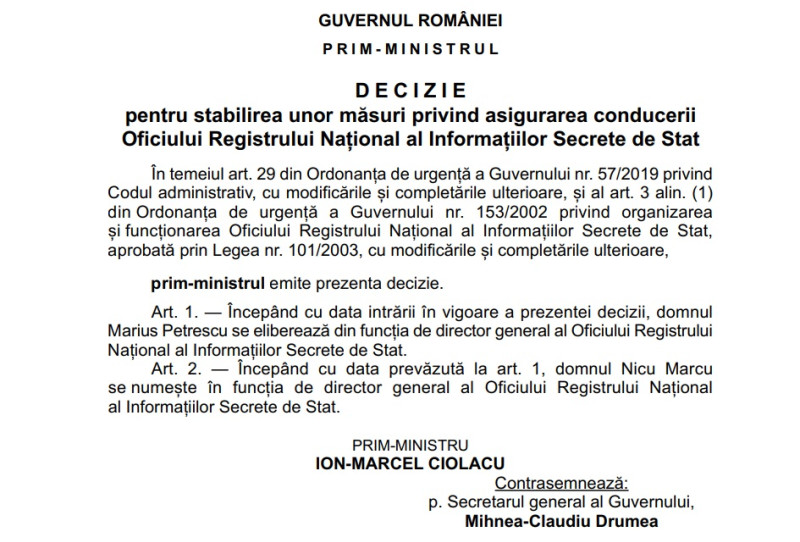 ORNISS marius petrescu