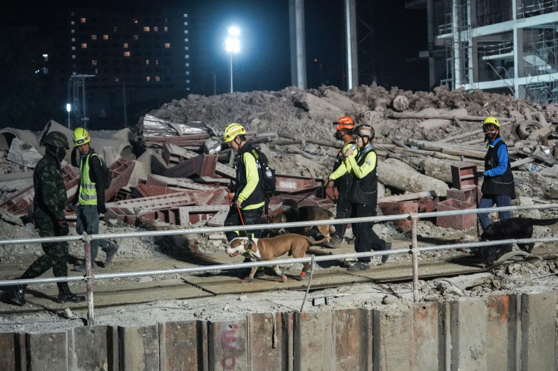 Tremors From Myanmar Earthquake Are Felt In Bangkok, Thailand - 28 Mar 2025