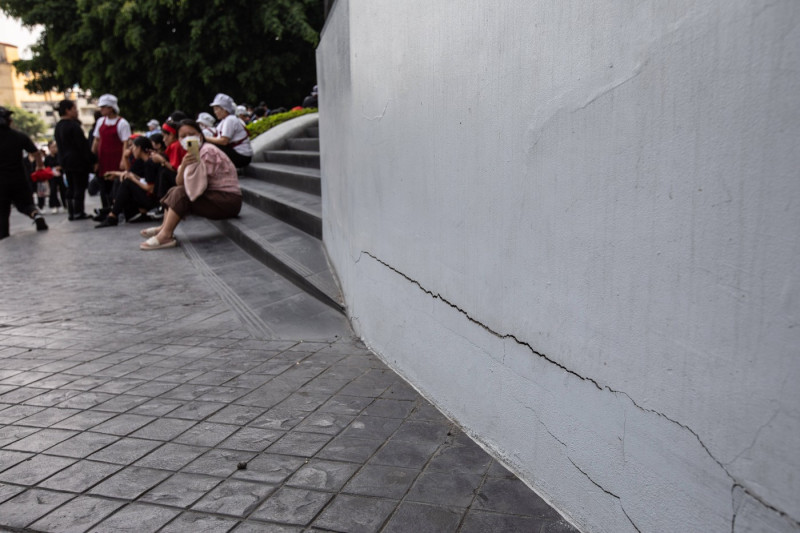 7.7-magnitude earthquake struck in Chiang Mai, Thailand - 28 Mar 2025