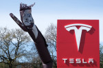 Tesla Takedown Protest In London