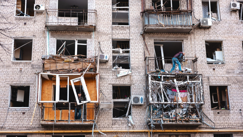 Ucraina, urmările unui atac rusesc. Imagine cu caracter ilustrativ. Foto: Profimedia Images