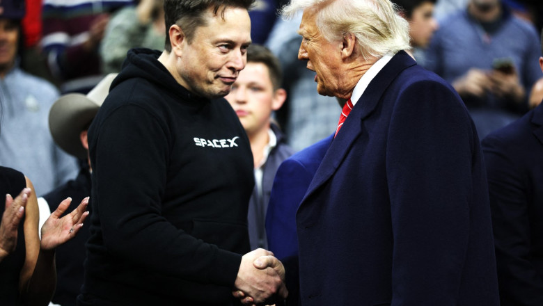 Elon Musk și președintele american Donald Trump