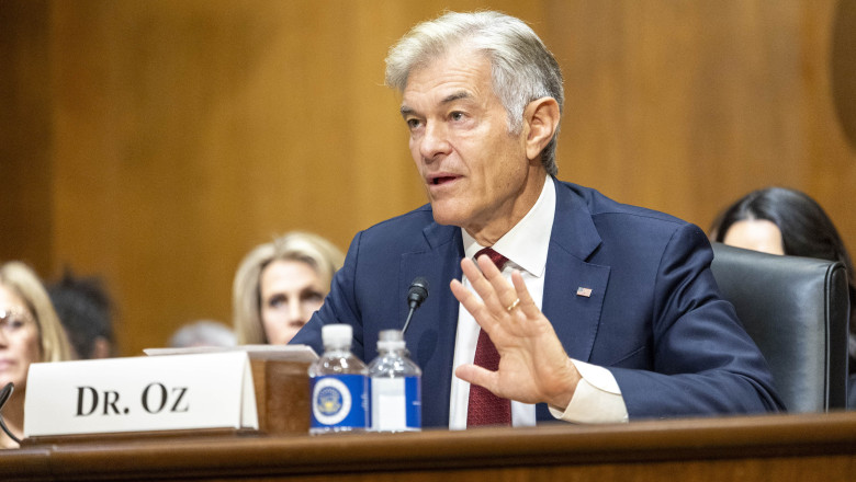 Mehmet Oz confirmation hearing