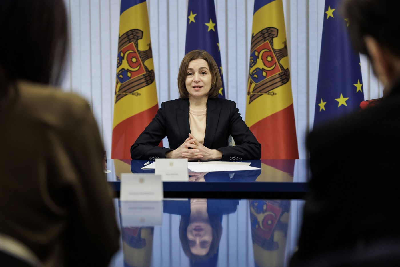 Maia Sandu invită firmele românești „să contribuie la transformarea Republicii Moldova”
