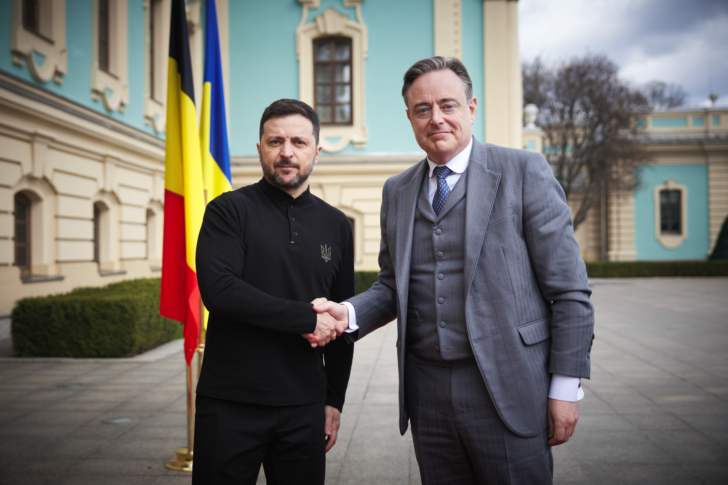 Aflat în prima vizită la Kiev, premierul belgian anunță un ajutor substanțial pentru Ucraina