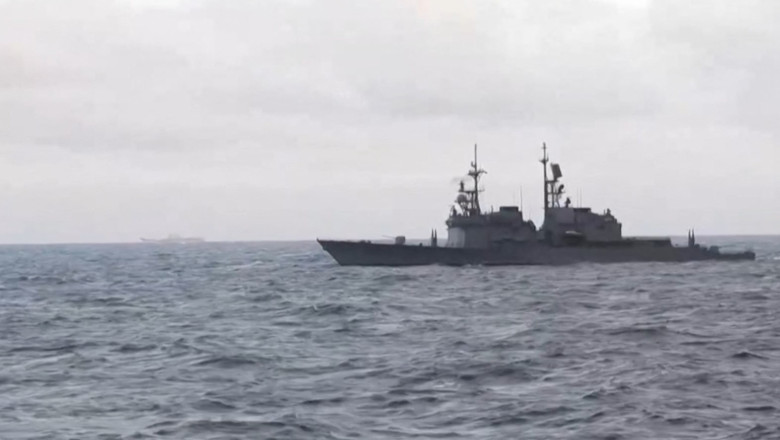 Nave chinezesti in apele Taiwanului Foto Profimedia
