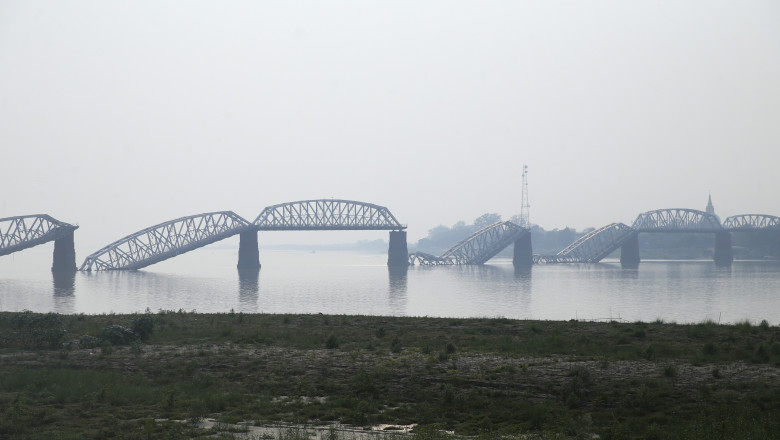 (SpotNews)MYANMAR EARTHQUAKE AVA BRIDGE