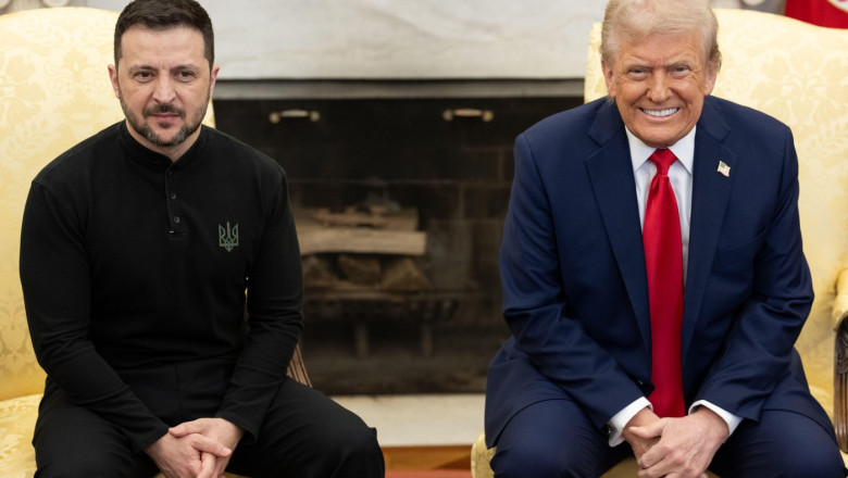 Volodimir Zelenski și Donald Trump