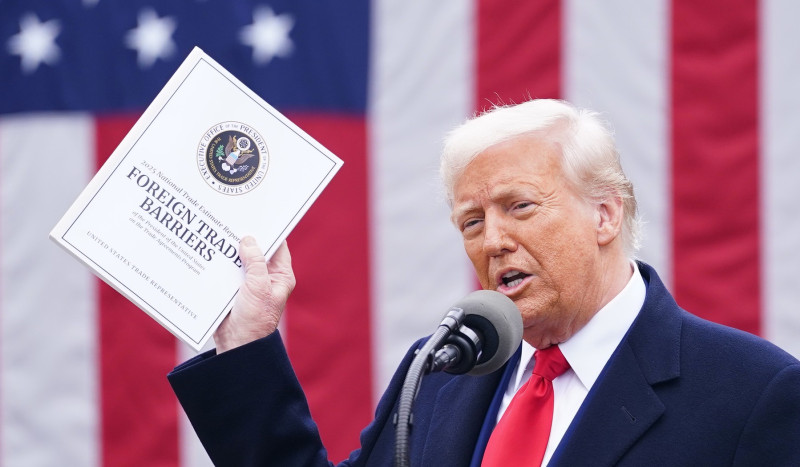 President Trump Announces Tariffs in Washington